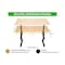 Uncaged Ergonomics RiseUpElectricStandingDesk60X30"BlackBambooDesktopSitStand, Rugbk RUGBK - alternate 6